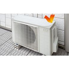 マグネット式エアコン室外機用遮熱カバー(ワンシーズン用)