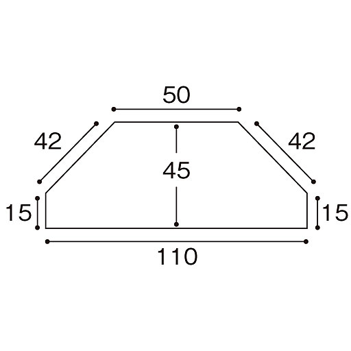 天板サイズ(A・B共通)<br>※寸法の単位はcmです。