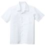 ホワイトB(半袖開衿)<br>洗い替えも手軽に揃えられる半袖ベーシック。