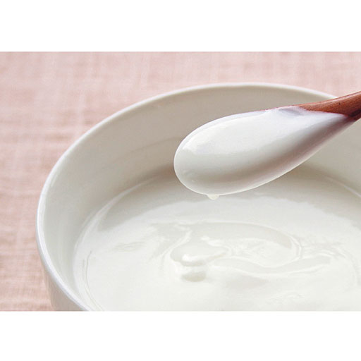 ヨーグルト<br>牛乳に市販のヨーグルトを混ぜるだけ。酸味の強さも調整できます。