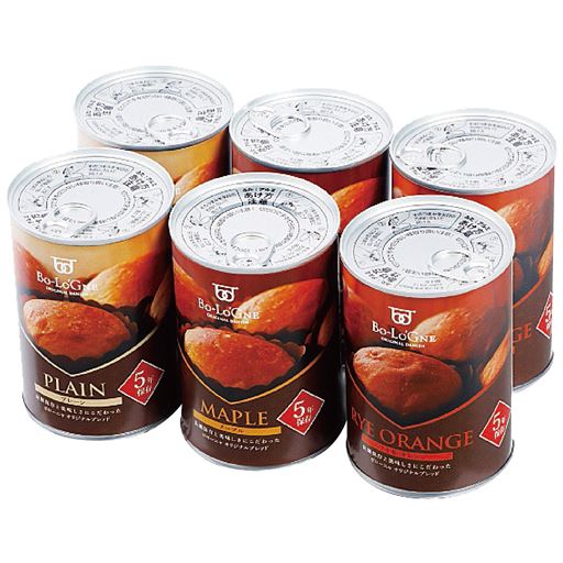 プレーン2缶・メープル2缶・ライ麦オレンジ2缶の6缶セット