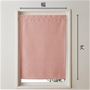 ピンク(幅50×丈70cm)<br>幅・丈が10cm単位で選べるので、おうちの窓にぴったりフィットします。