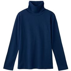 UVカットルーズネックTシャツ(長袖)(綿100%・洗濯機OK)