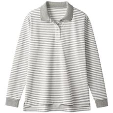 ポロシャツ(長袖)(UVカット・洗濯機OK・吸汗速乾・S～5L)