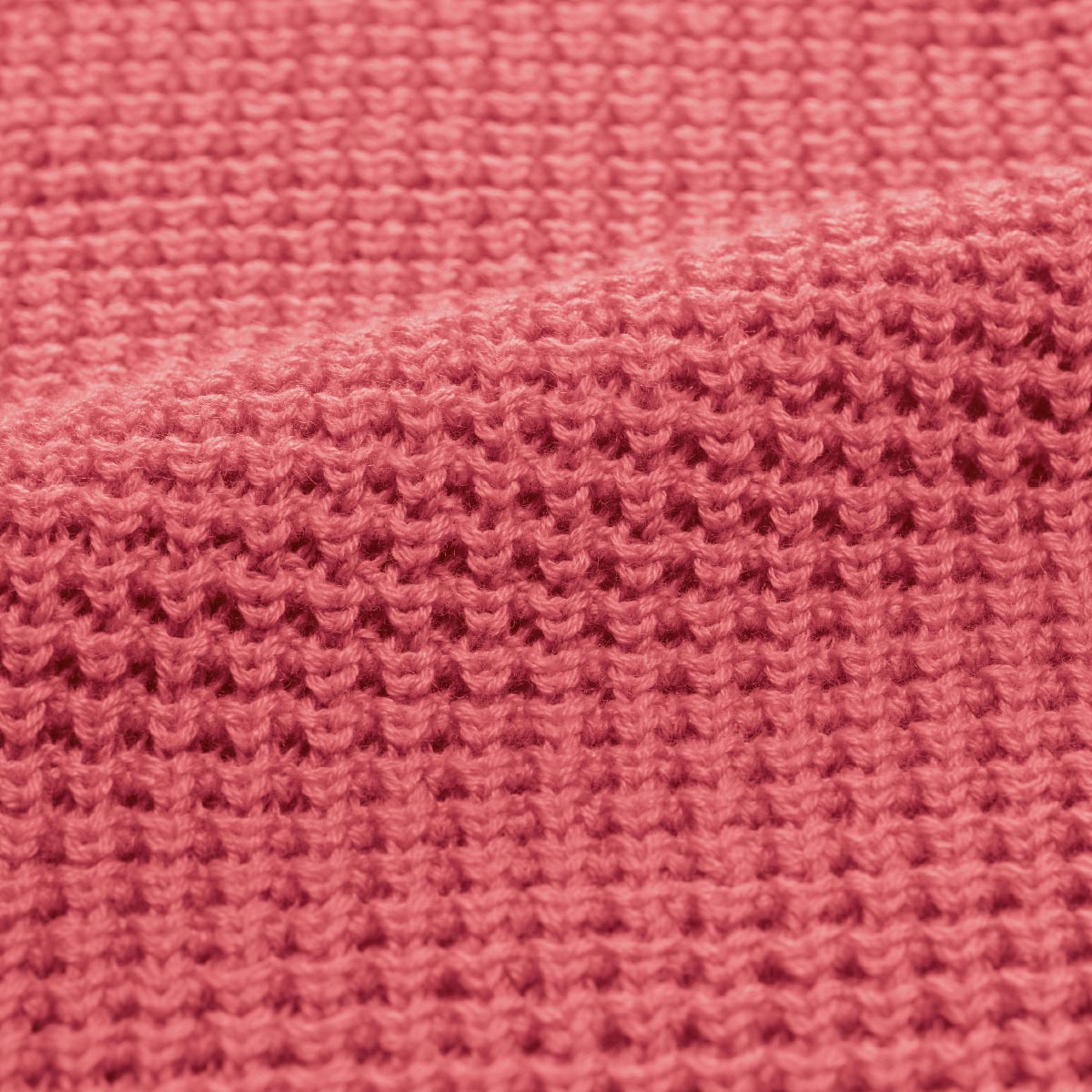 ワッフル編み
